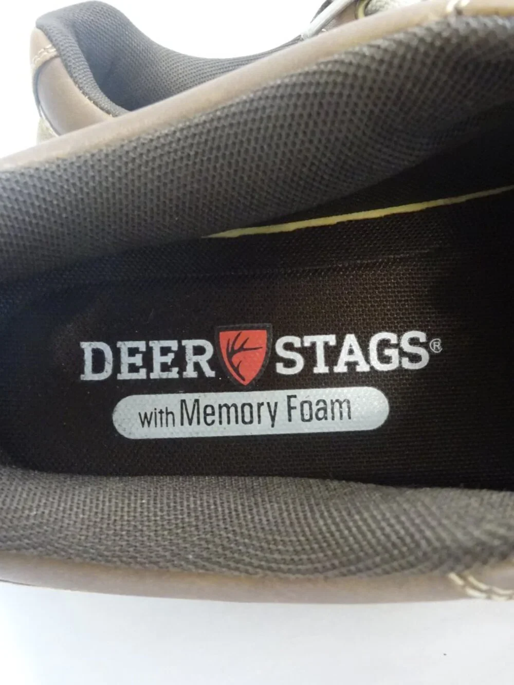Deer Stags Shae Brown Casual Comfort Shoes - Men's Size 8W